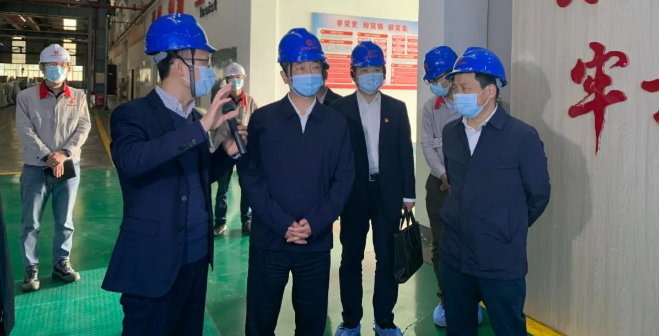 益陽市委副書記、市長(zhǎng)陳競(jìng)一行蒞臨我司調(diào)研考察